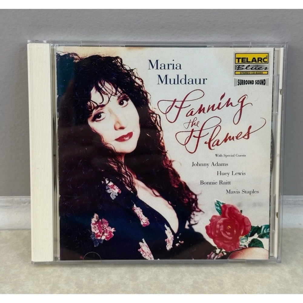 Maria Muldaur Fanning the Flames CD Telarc Blues CD-83394 Bonnie Raitt 1996